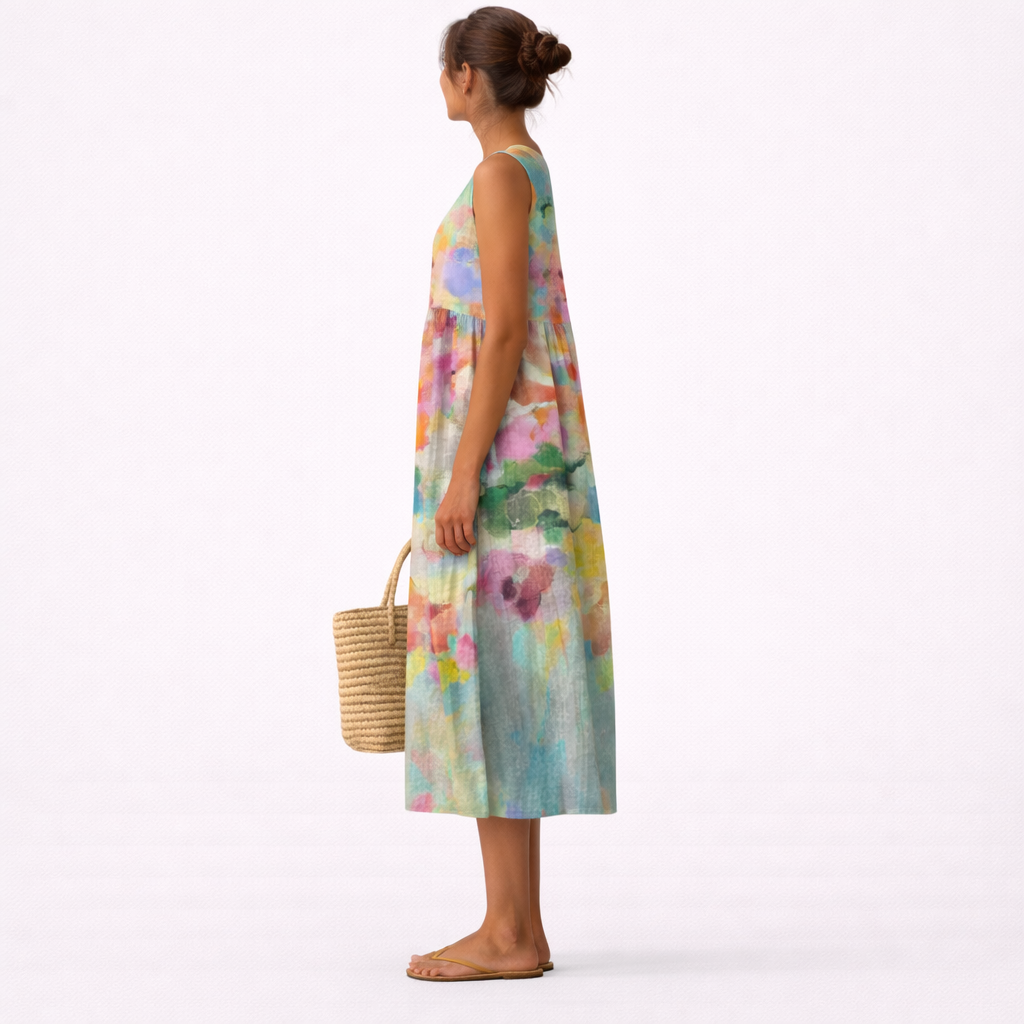 Karla™ | Vestido Midi Multicolor Elegante