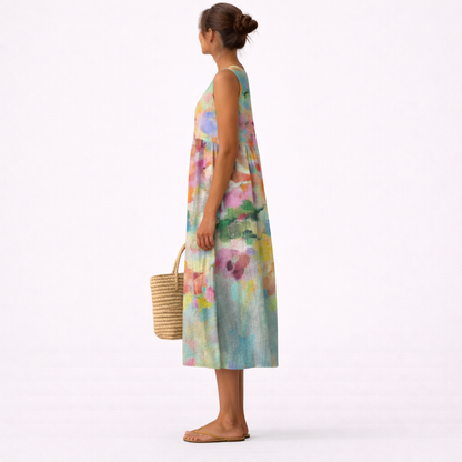 Karla™ | Vestido Midi Multicolor Elegante