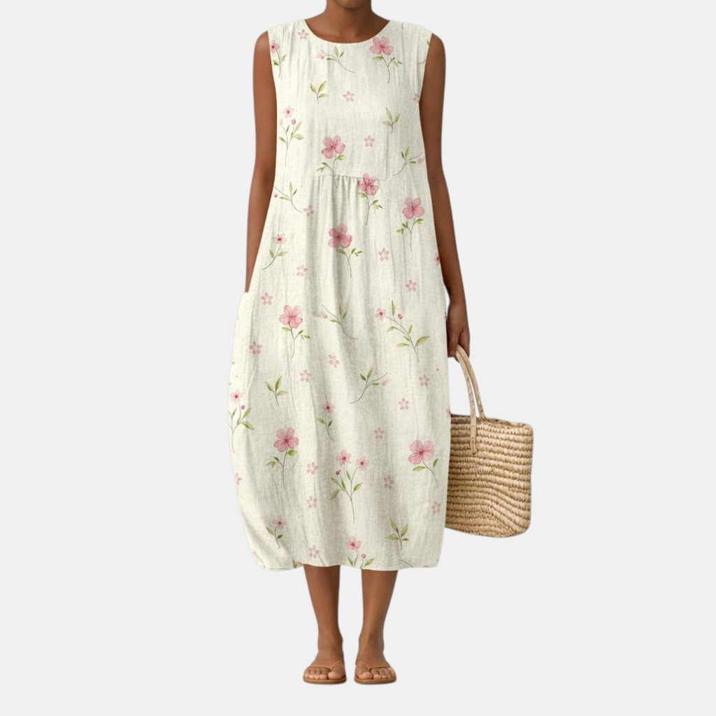 Ellie™ | Vestido Midi de Diario