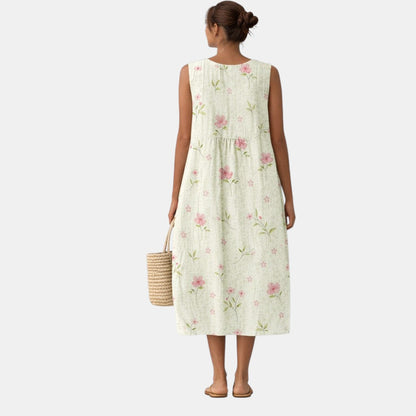 Ellie™ | Vestido Midi de Diario