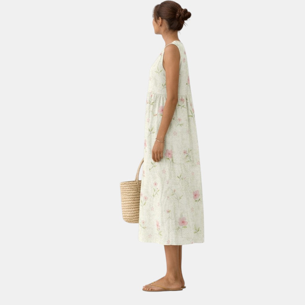 Ellie™ | Vestido Midi de Diario