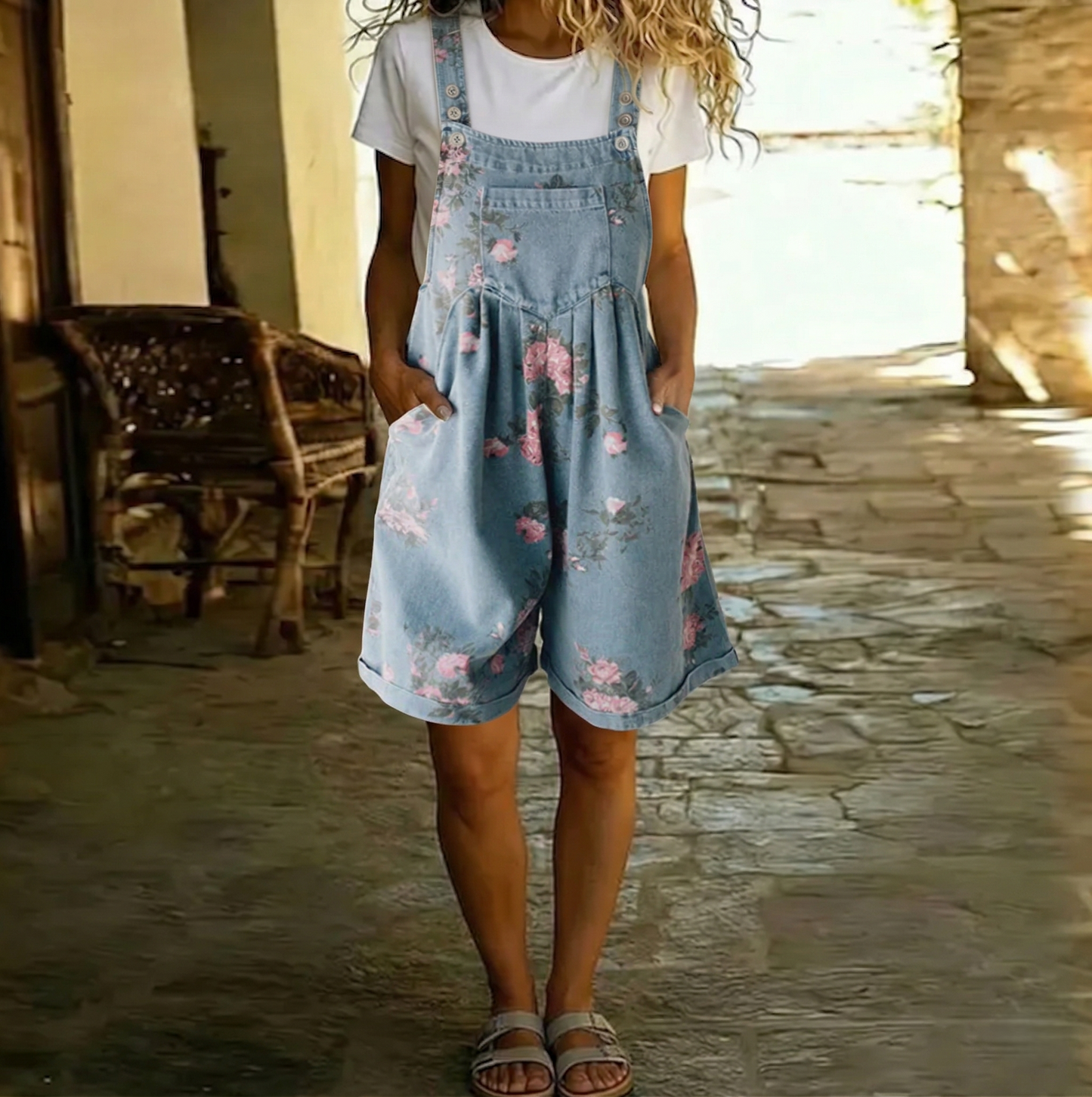 LAURENT & CO | JUDY: PETO VAQUERO LAVADO VINTAGE PARA MUJER