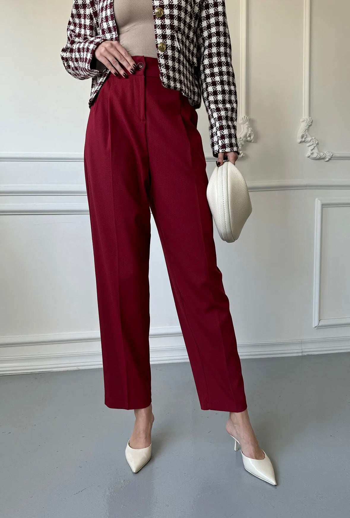 Laurent| Pantalón de traje clásico versatil slim-fit
