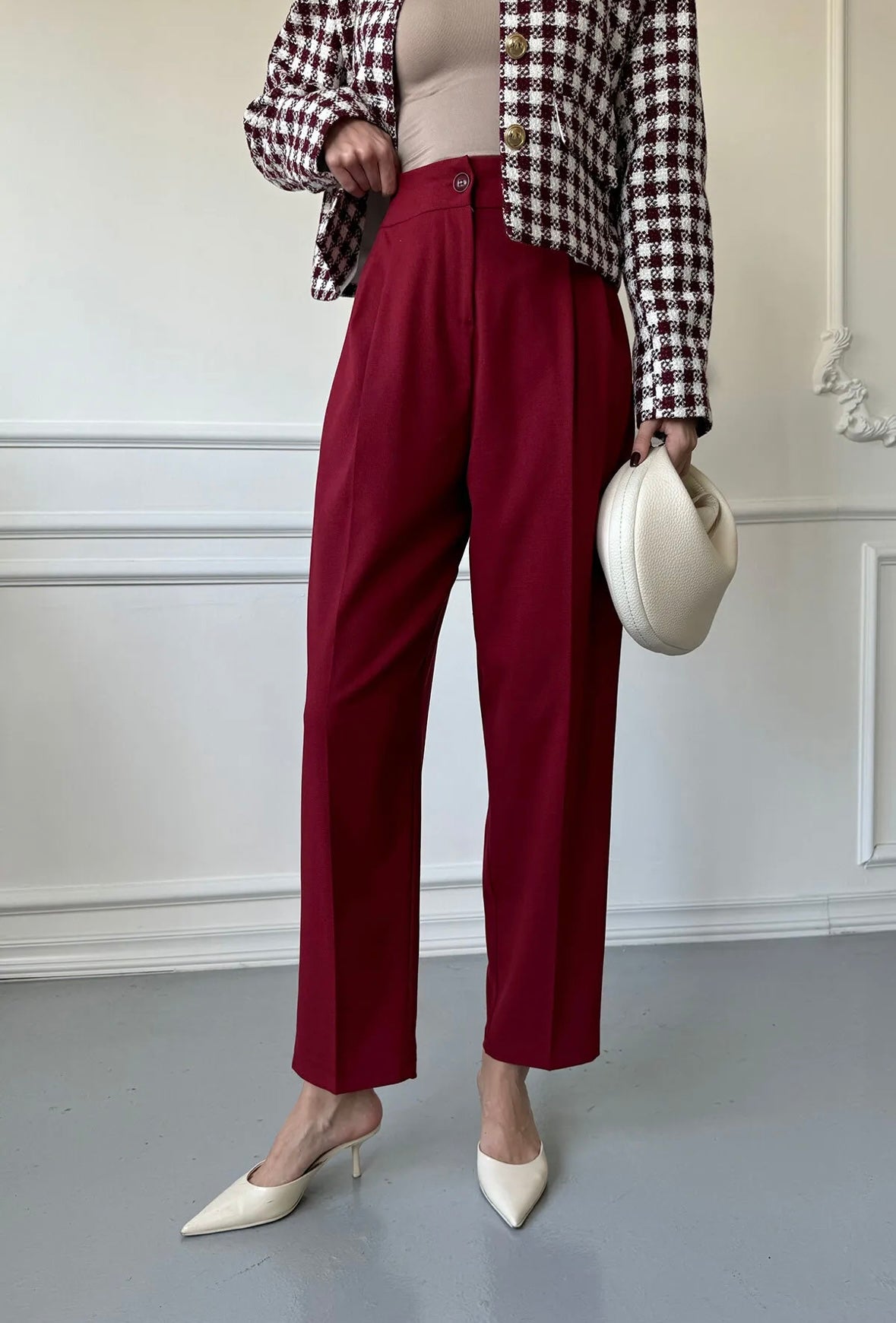Laurent| Pantalón de traje clásico versatil slim-fit