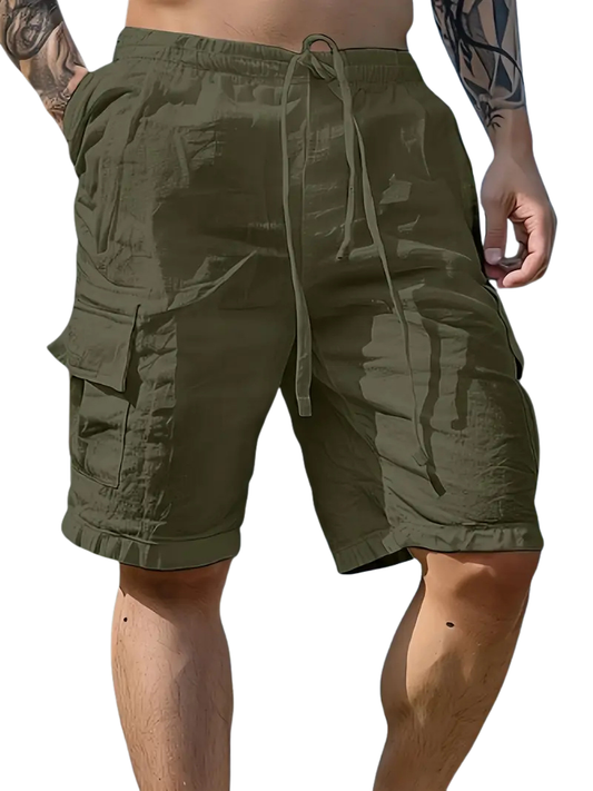 Laurent | Pantalones cortos transpirables con cintura elástica