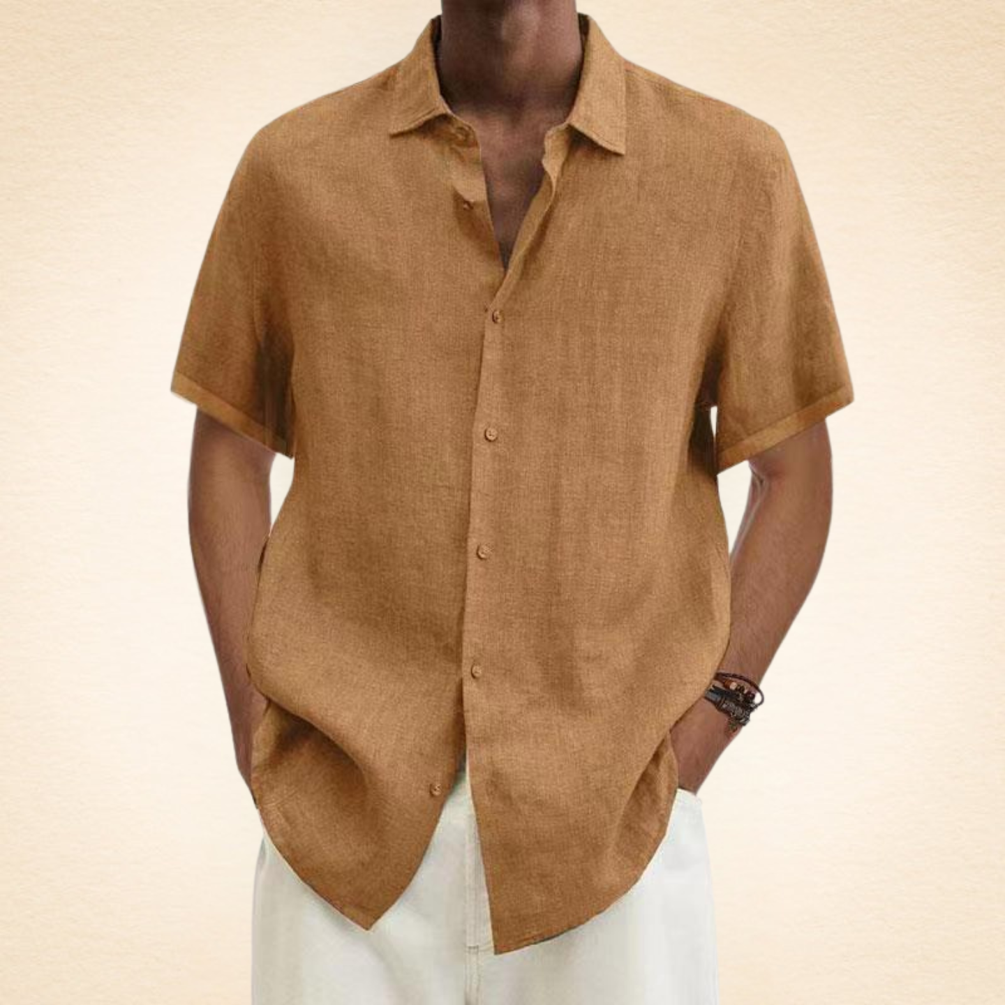 Laurent | Camisa elegante de lino