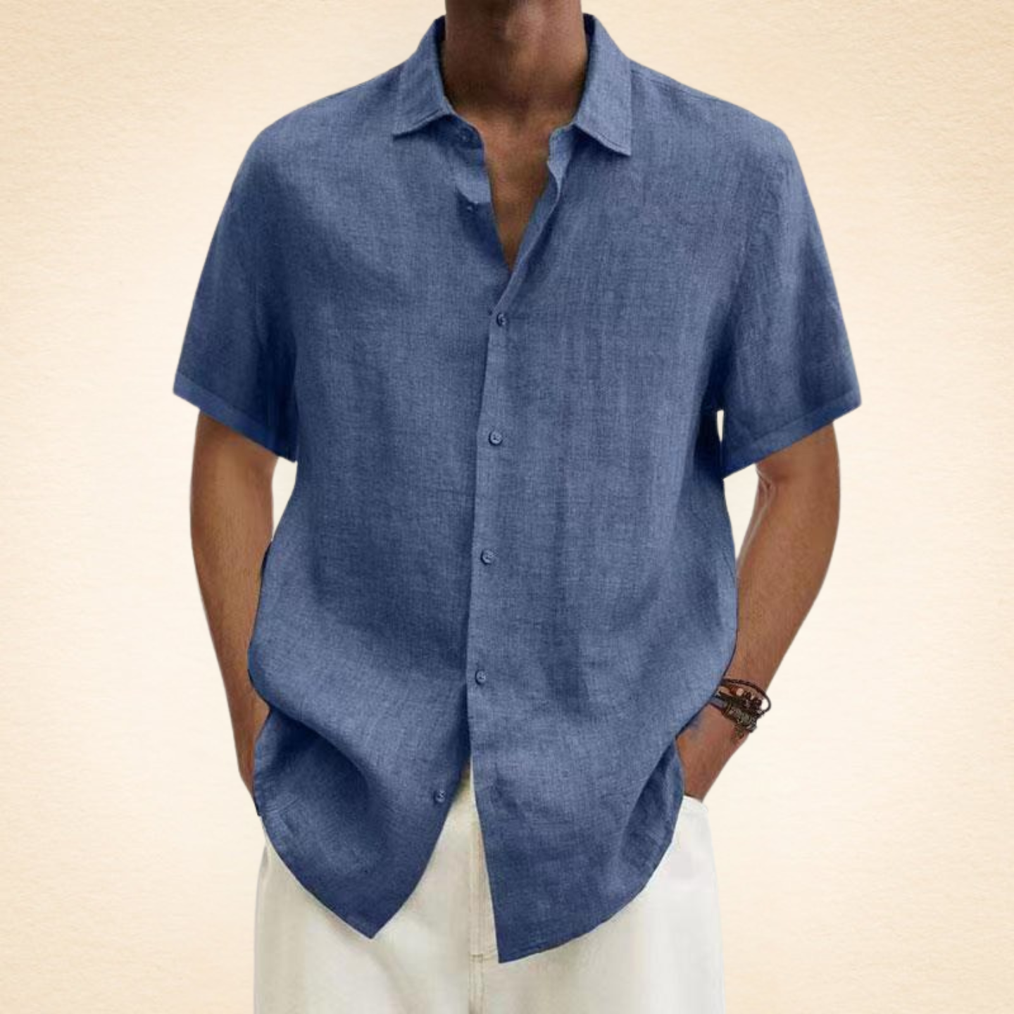 Laurent | Camisa elegante de lino