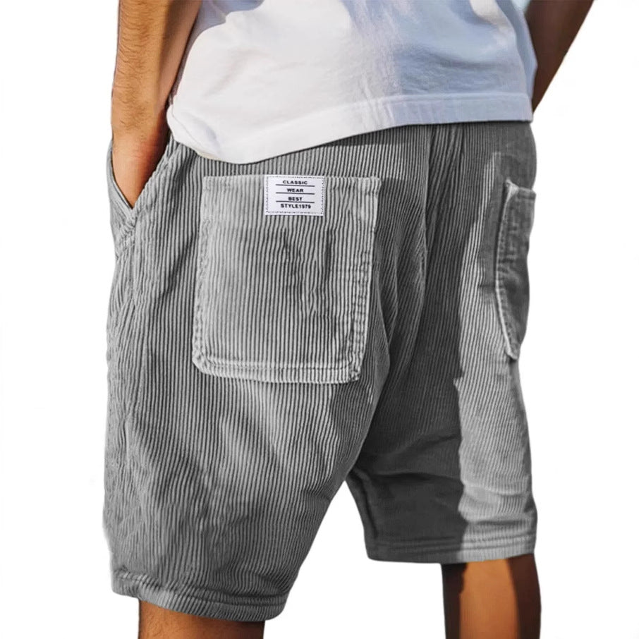 Adrian | Pantalones cortos elegantes de terciopelo