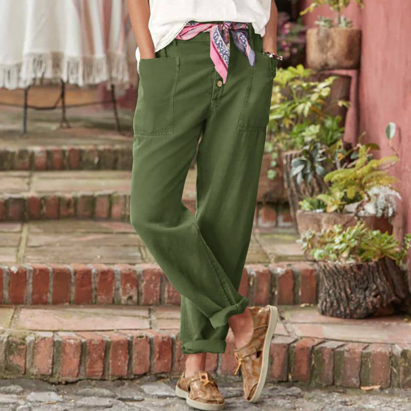 Laurent| Pantalones de primavera para mujer
