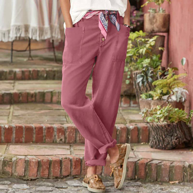 Laurent| Pantalones de primavera para mujer
