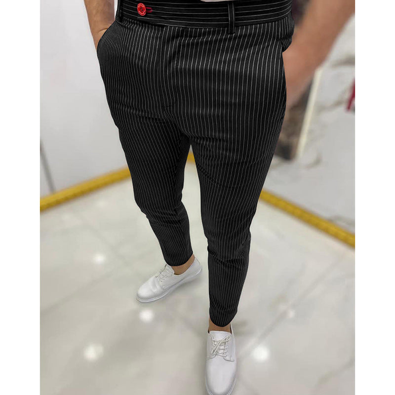 Laurent | Pantalones casuales de corte ajustado