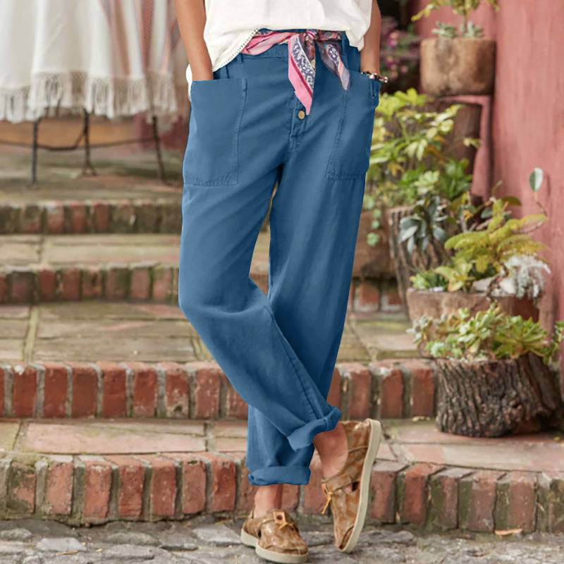 Laurent| Pantalones de primavera para mujer