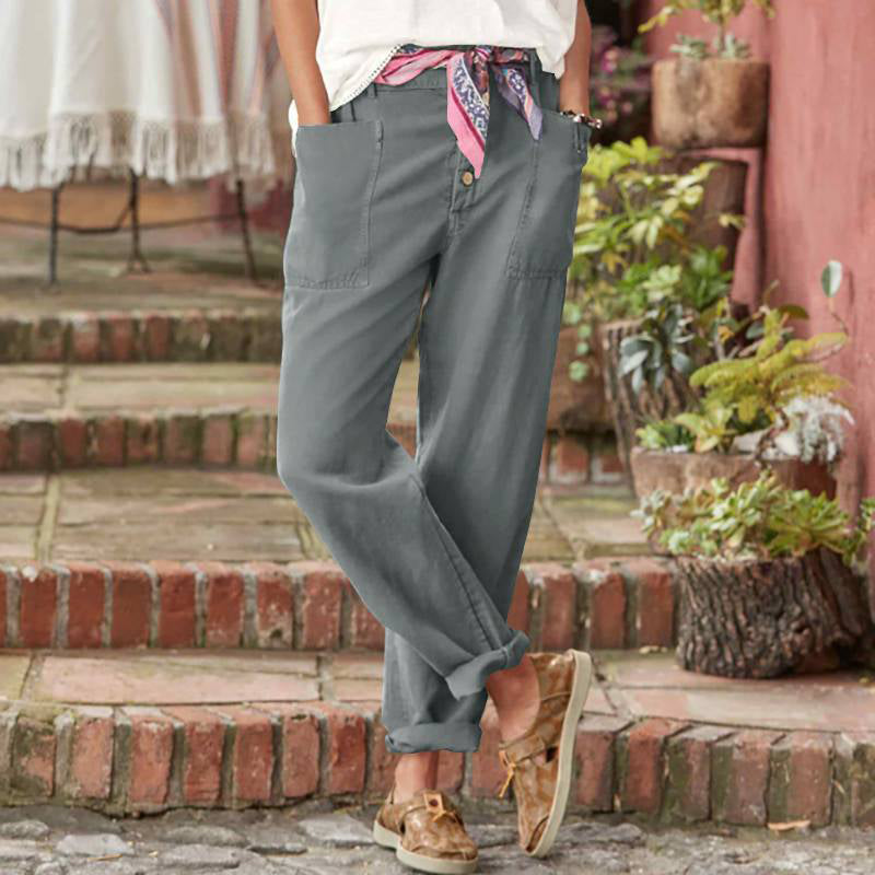 Laurent| Pantalones de primavera para mujer