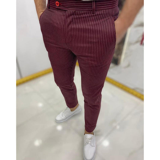 Laurent | Pantalones casuales de corte ajustado