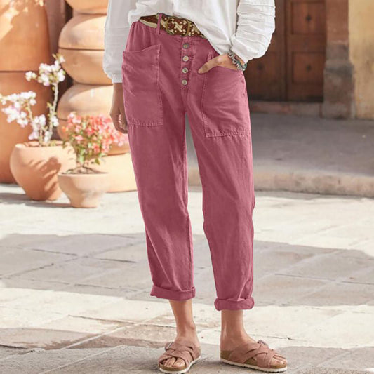 Laurent| Pantalones de primavera para mujer