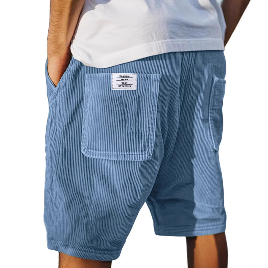 Adrian | Pantalones cortos elegantes de terciopelo