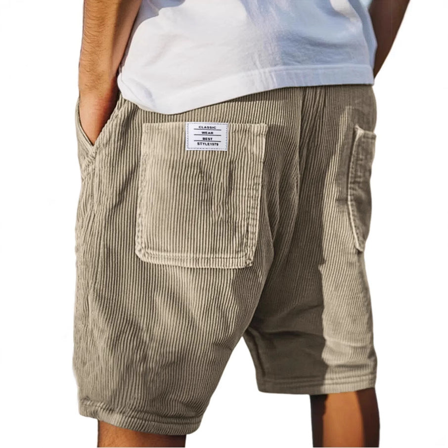 Adrian | Pantalones cortos elegantes de terciopelo