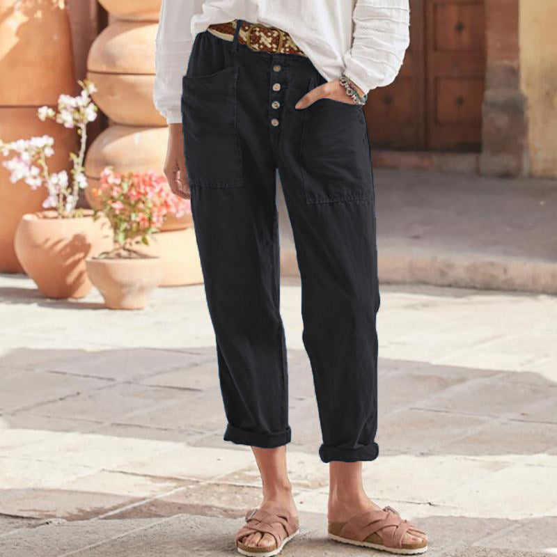 Laurent| Pantalones de primavera para mujer