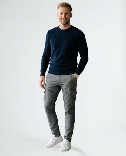 Laurent | Pantalones cargo elásticos