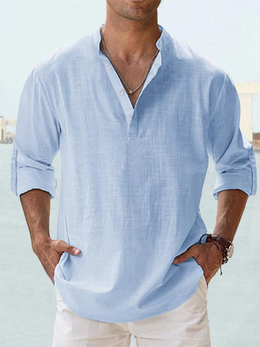 Laurent| Camisa de lino transpirable