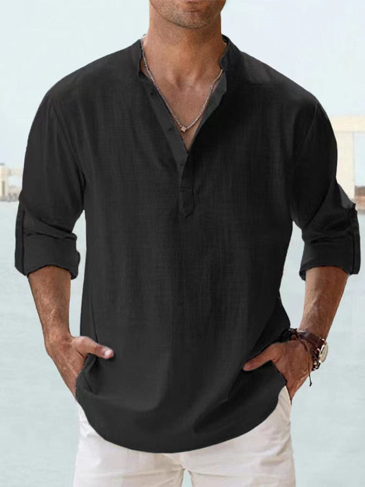 Laurent | Camisa de lino transpirable