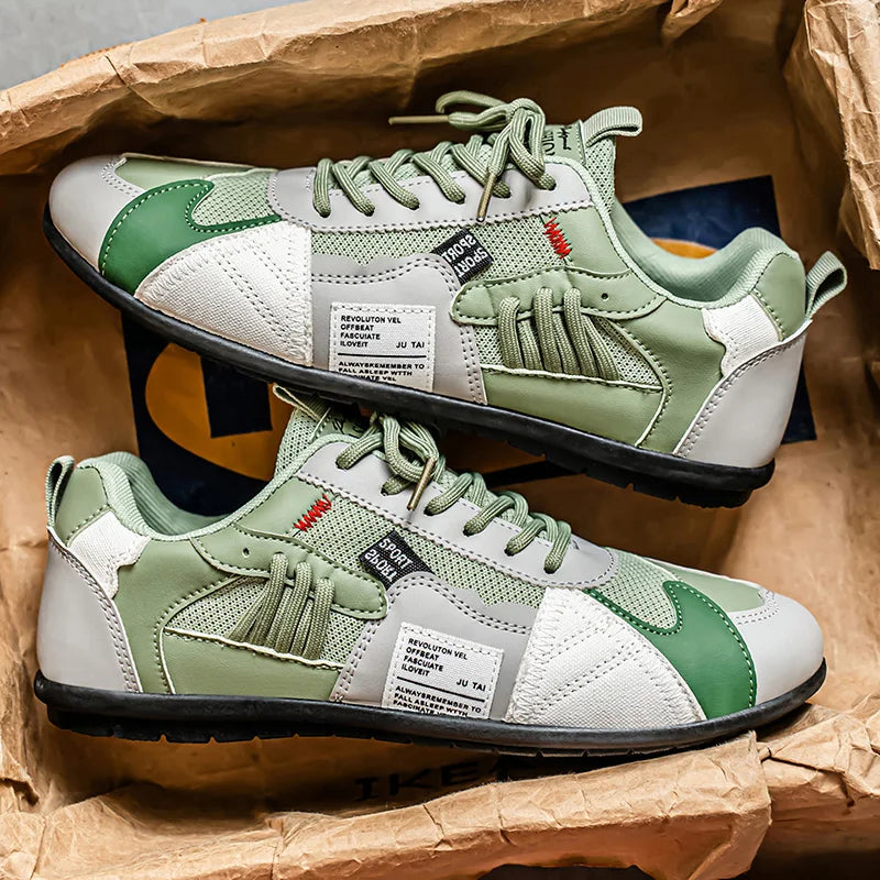 Laurent | Zapatillas retro coloridas