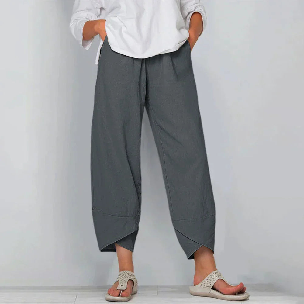Laurent| Pantalones anchos