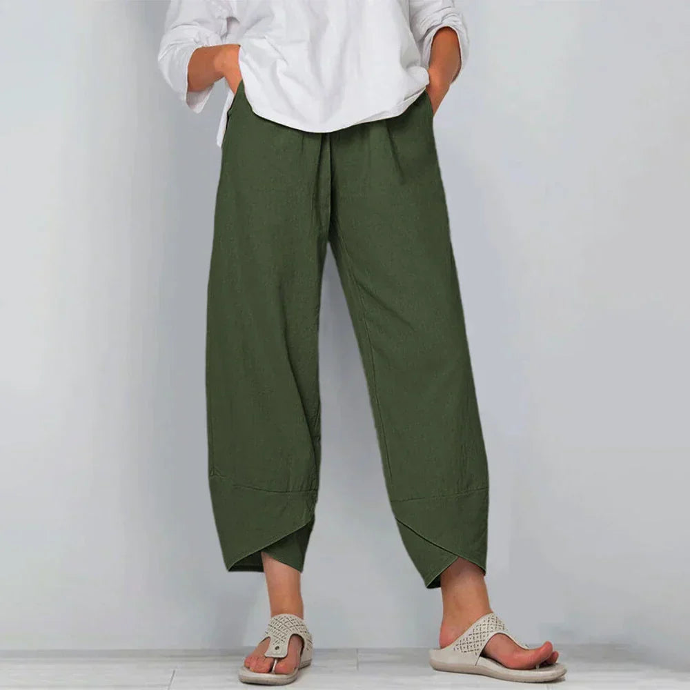 Laurent| Pantalones anchos