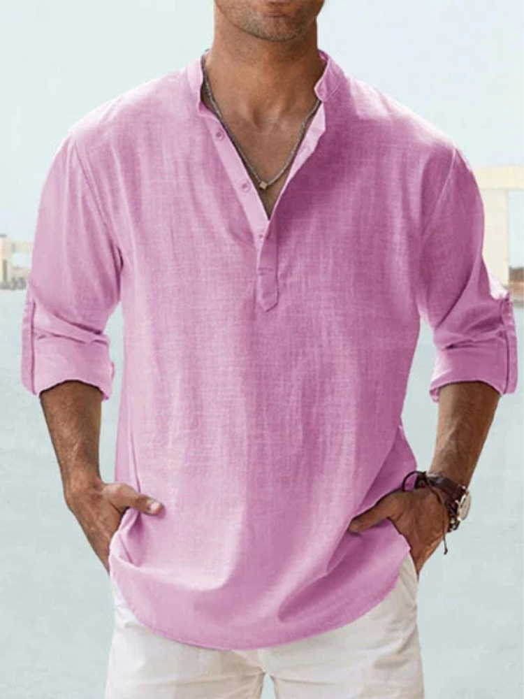 Laurent| Camisa de lino transpirable