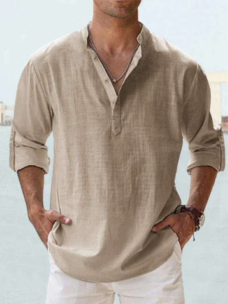 Laurent| Camisa de lino transpirable