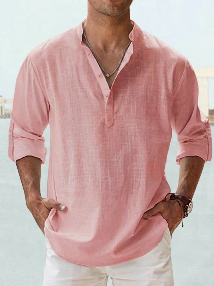 Laurent | Camisa de lino transpirable
