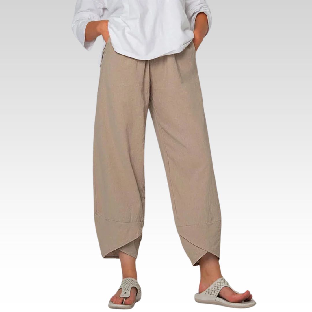 Laurent| Pantalones anchos