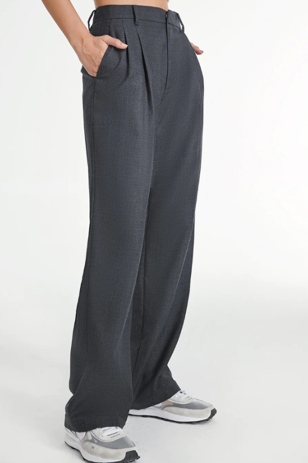 Laurent | Pantalones de corte sastre de pierna ancha