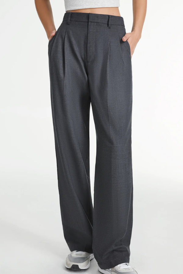 Laurent | Pantalones de corte sastre de pierna ancha