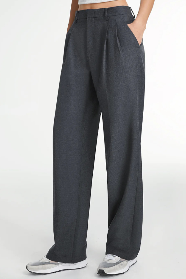 Laurent | Pantalones de corte sastre de pierna ancha