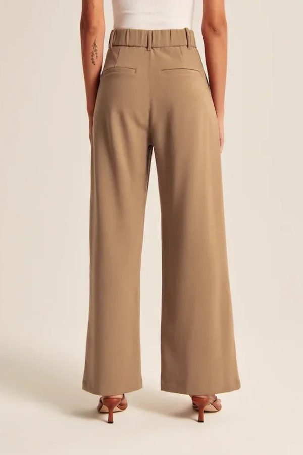 Laurent | Pantalones de corte sastre de pierna ancha