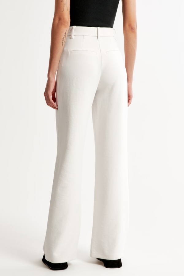 Laurent | Pantalones de corte sastre de pierna ancha