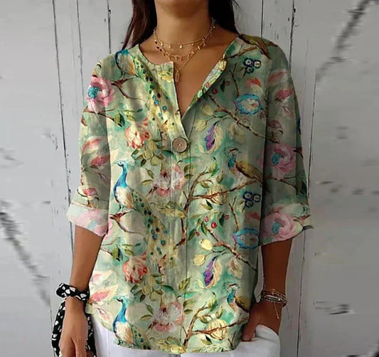 Laurent| Blusa vintage francesa