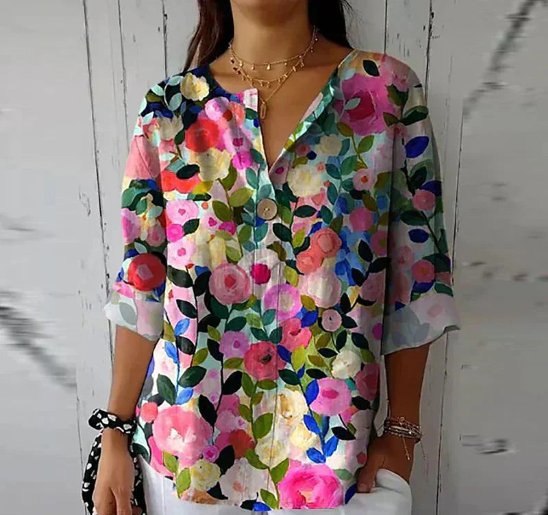 Laurent| Blusa vintage francesa