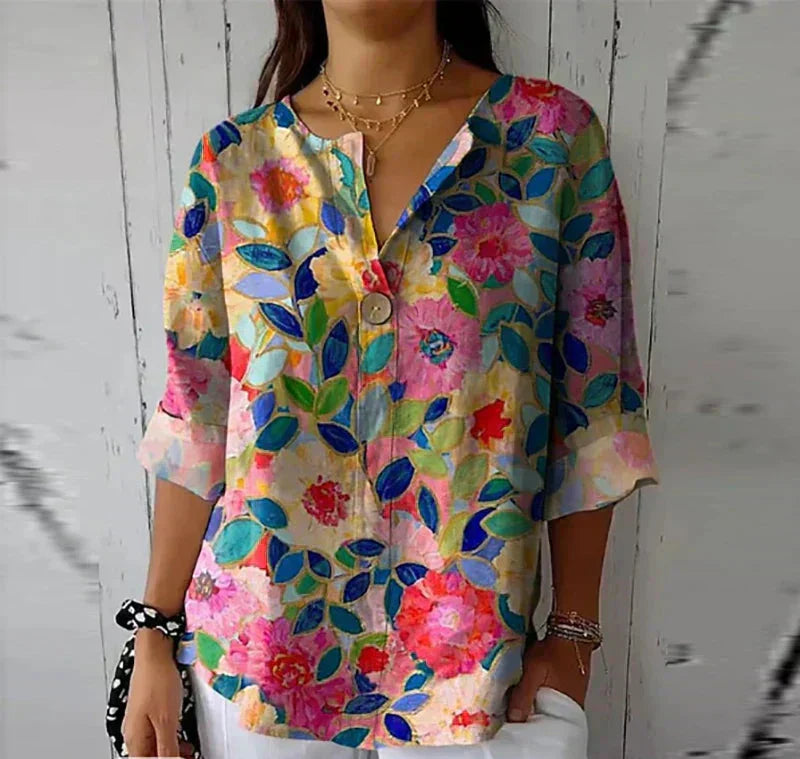 Laurent| Blusa vintage francesa
