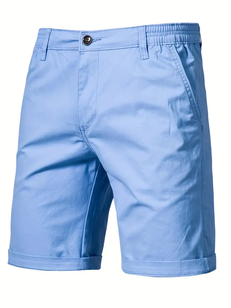 Laurent | Pantalones cortos de algodón con bolsillos
