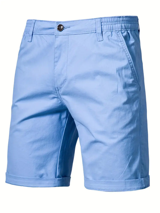 Laurent | Pantalones cortos de algodón con bolsillos