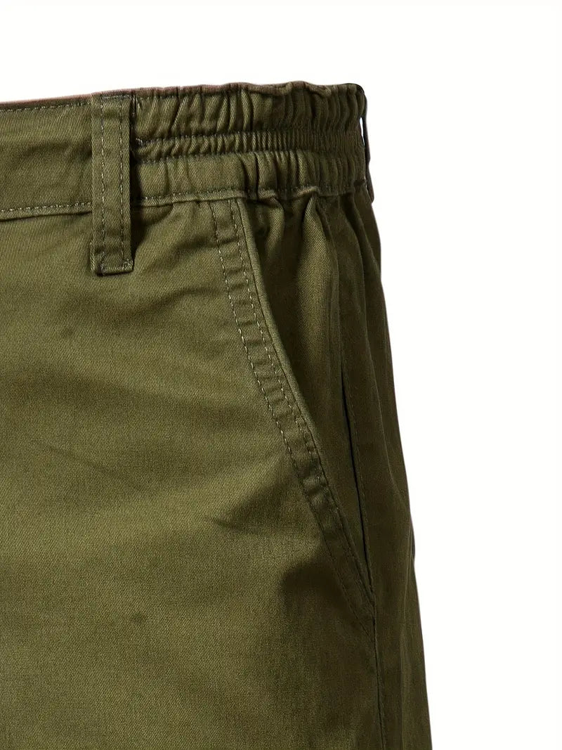 Laurent | Pantalones cortos de algodón con bolsillos