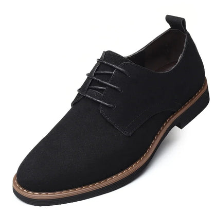 Zapatos Oxford elegantes de ante