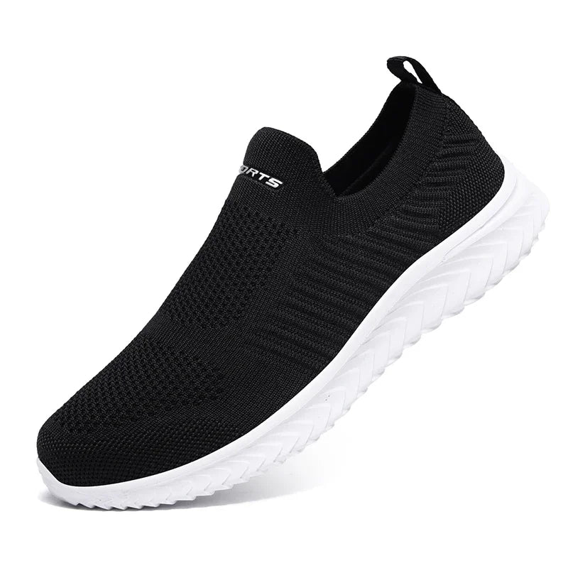 Zapatos sin cordones, elegantes y transpirables