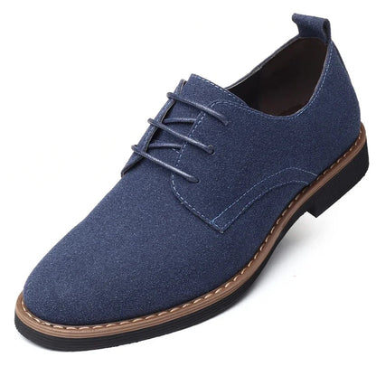 Zapatos Oxford elegantes de ante