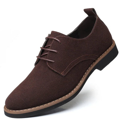 Zapatos Oxford elegantes de ante