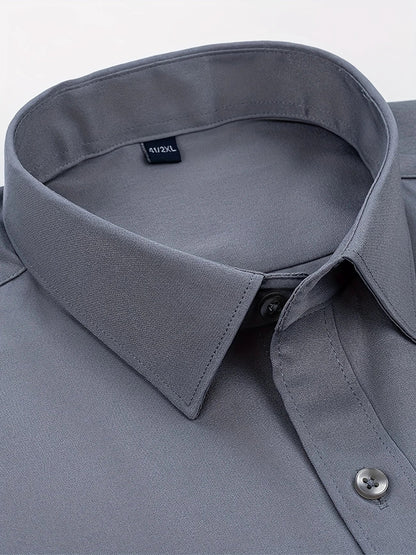 Laurent| Camisa de vestir de manga larga con botones