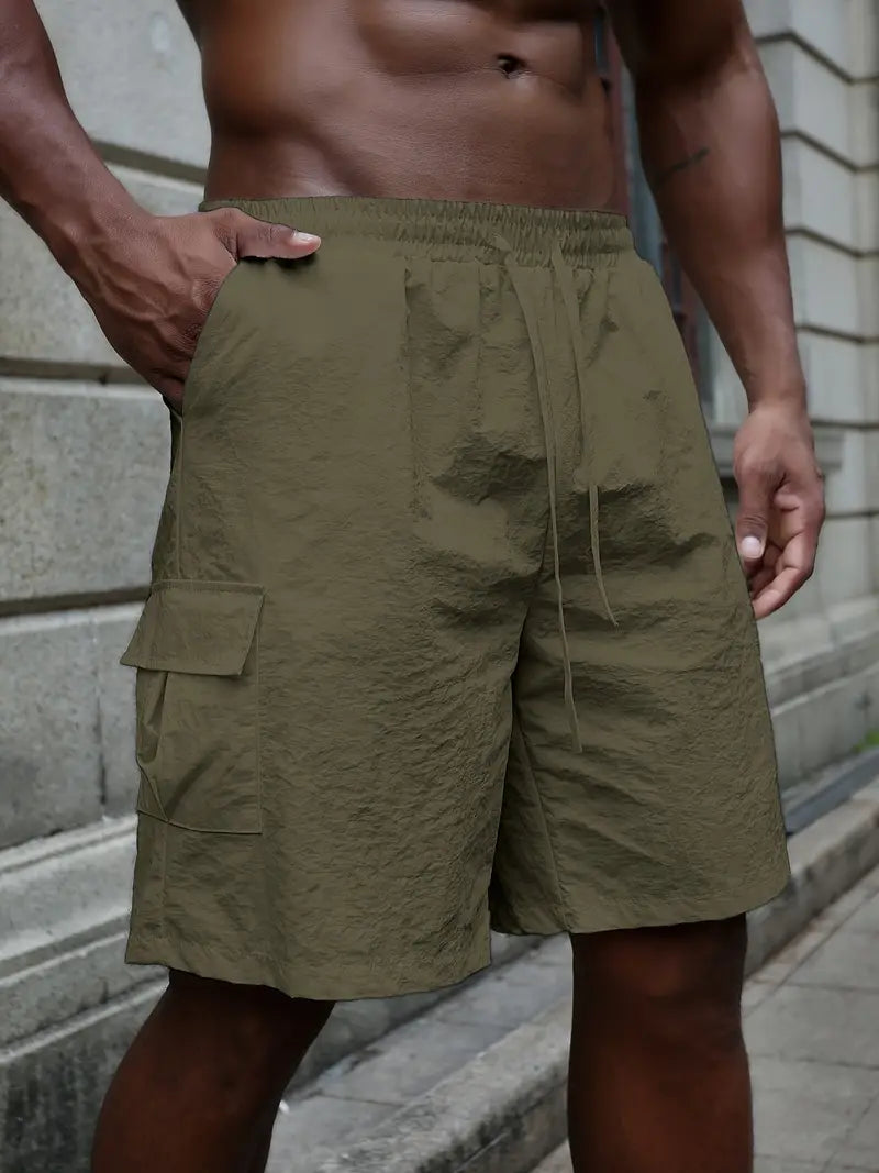 Laurent | Pantalones cortos transpirables con cintura elástica