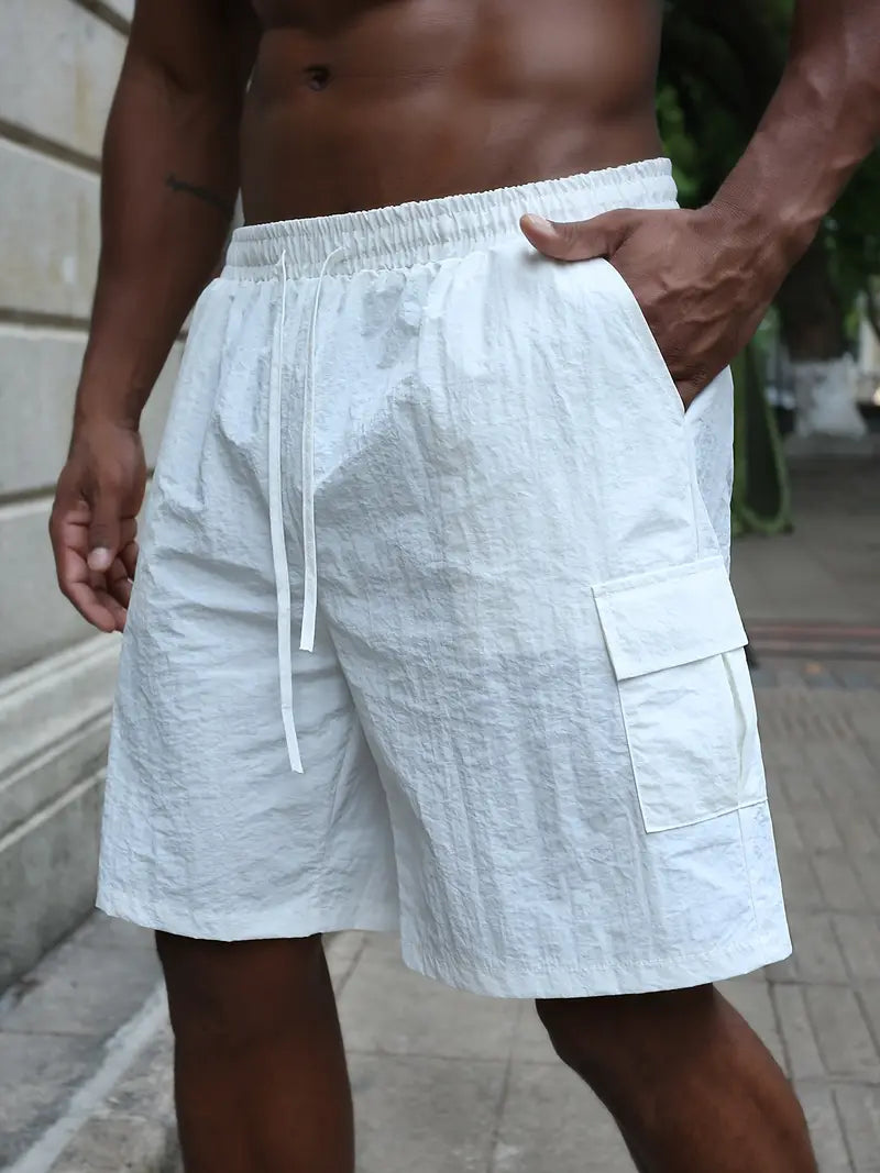 Laurent | Pantalones cortos transpirables con cintura elástica